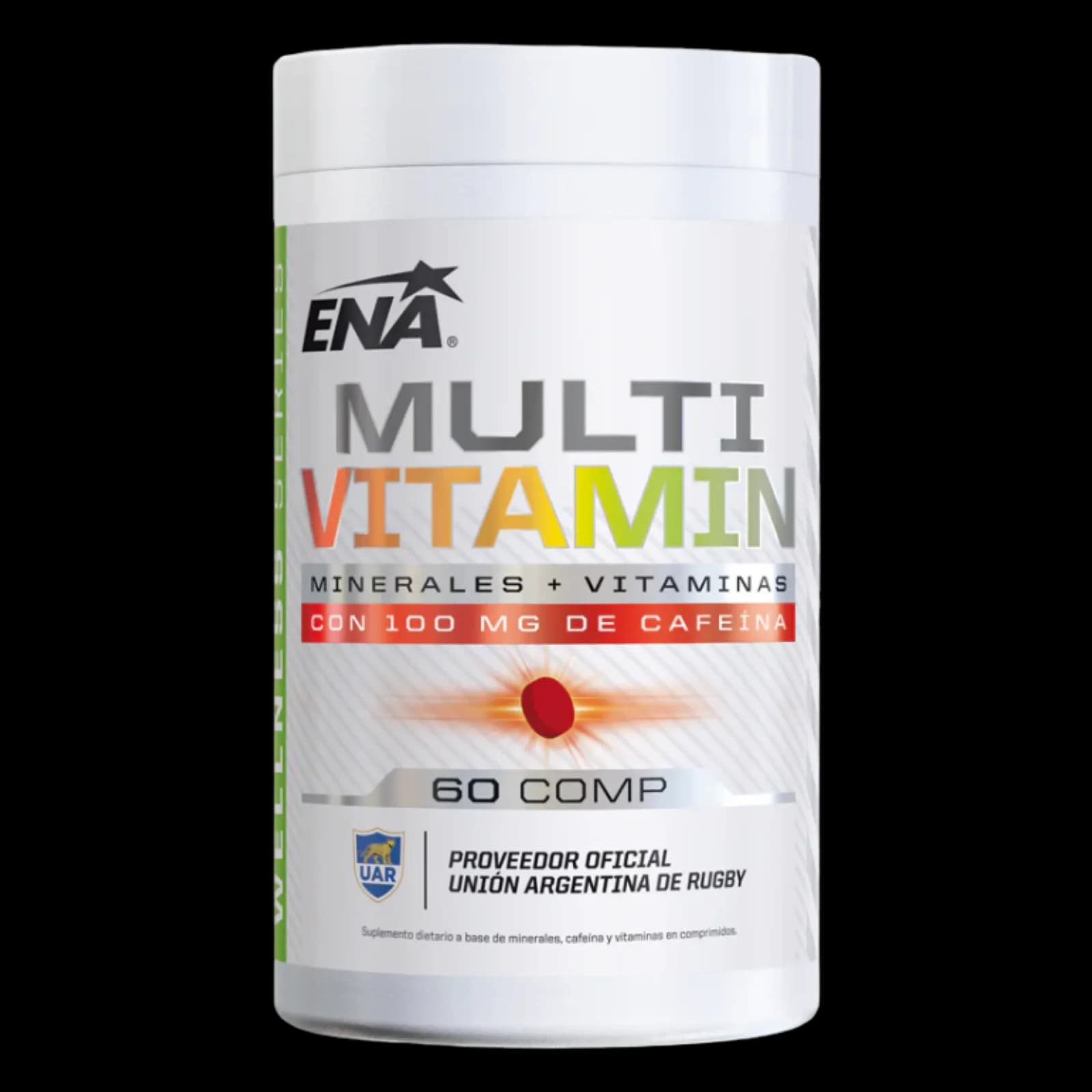 ENA Multivitamin con cafeína - 60 comprimidos — frente
