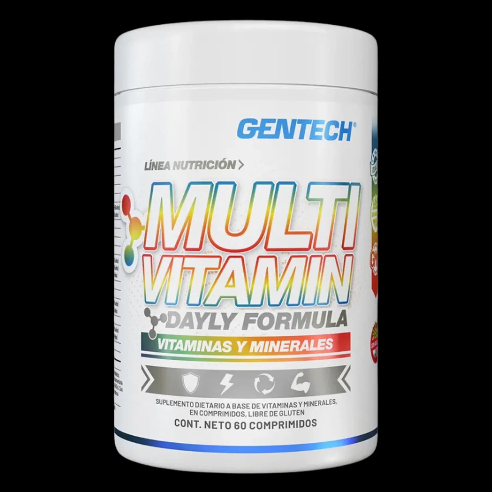 Gentech Multivitamin 60 comprimidos