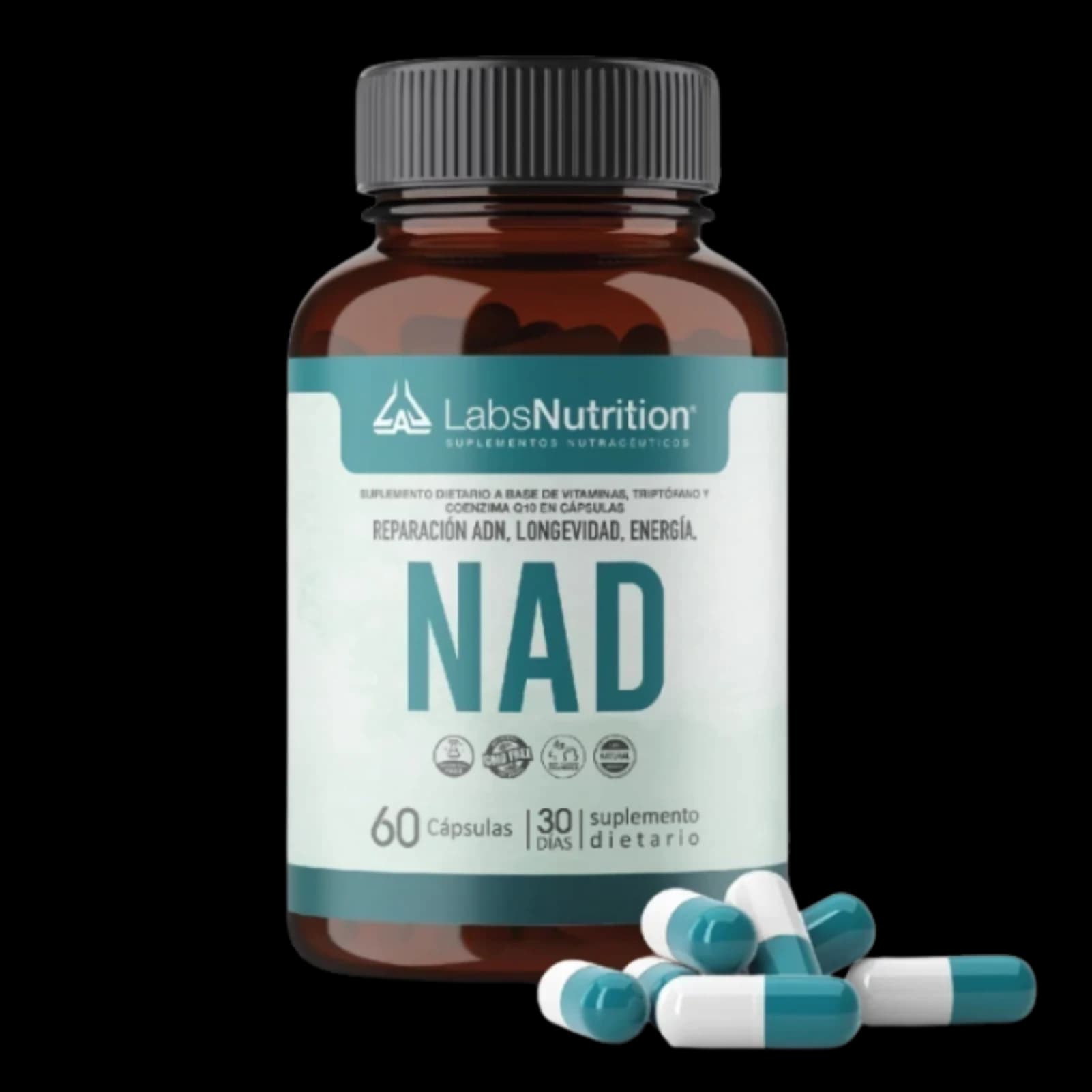 Labs Nutrition NAD 60 cápsulas