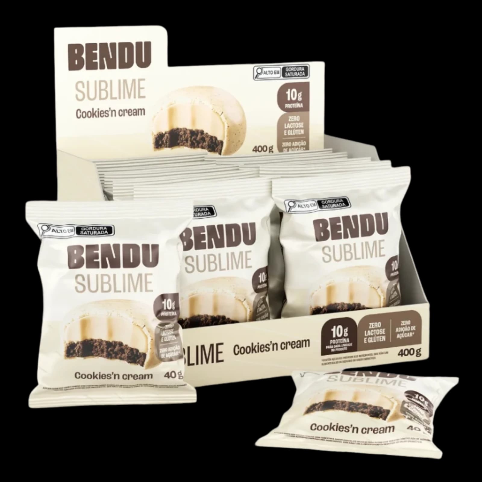 Bendu Sublime Cookies and Cream - Caja 10 unidades
