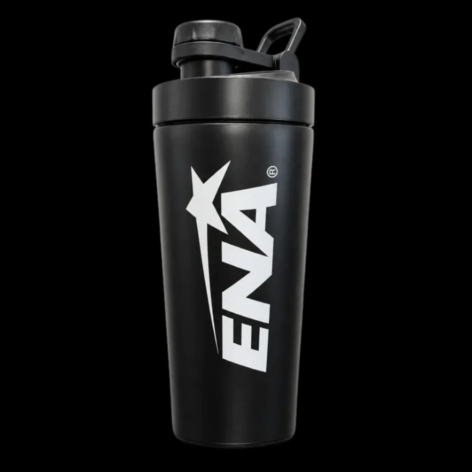 ENA Shaker Premium Metal Negro 750cc