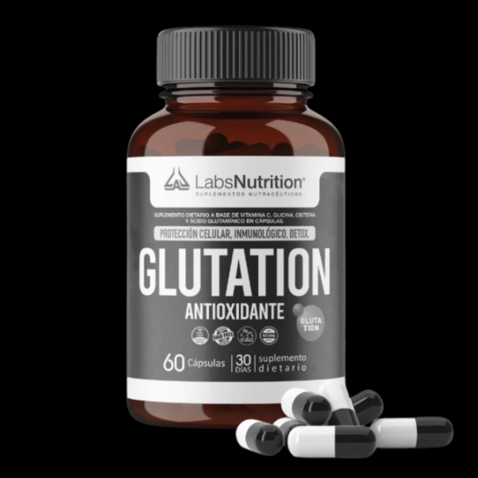 Labs Nutrition Glutation Antioxidante 60 cápsulas