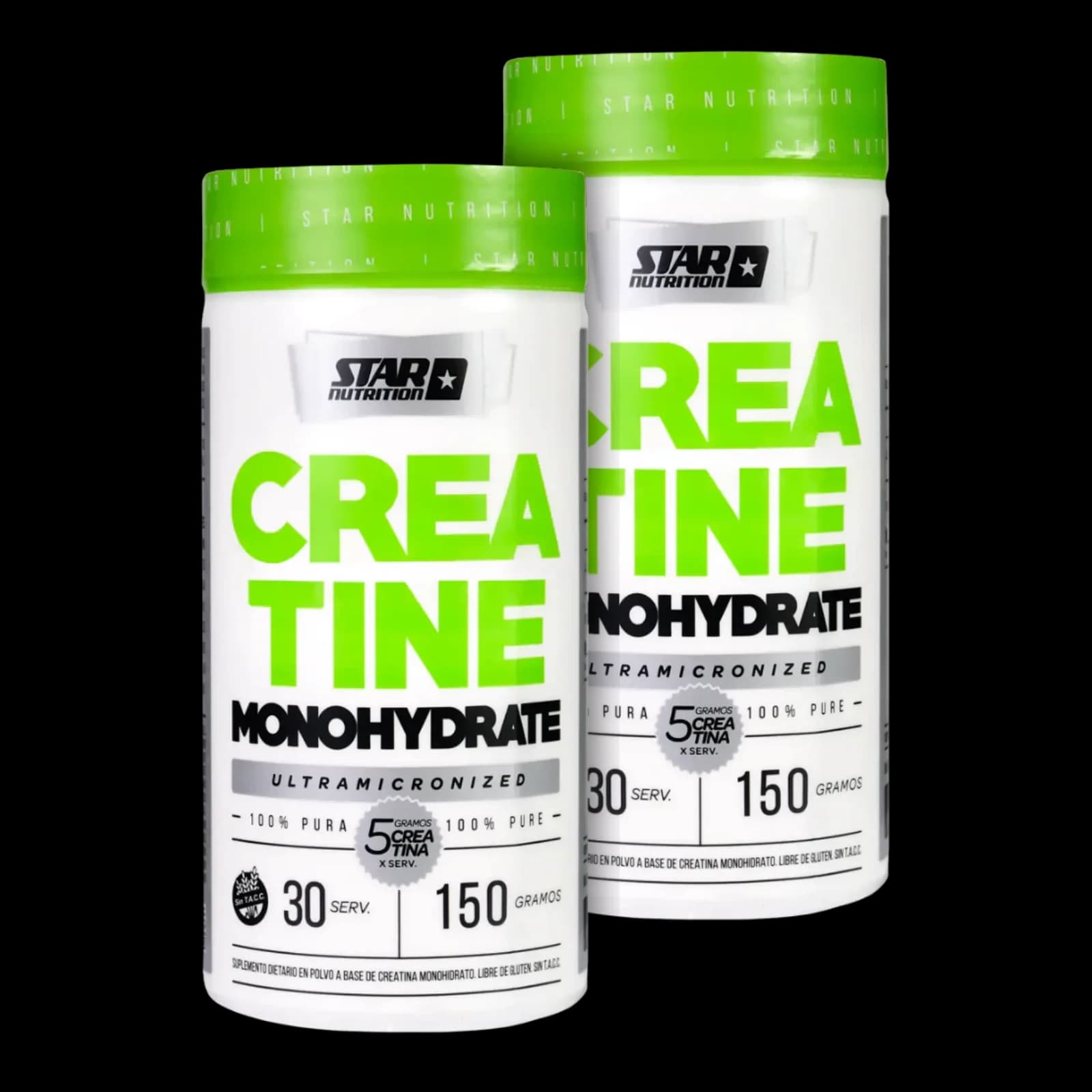 Combo Star Nutrition Creatina Monohidrato 150g x2