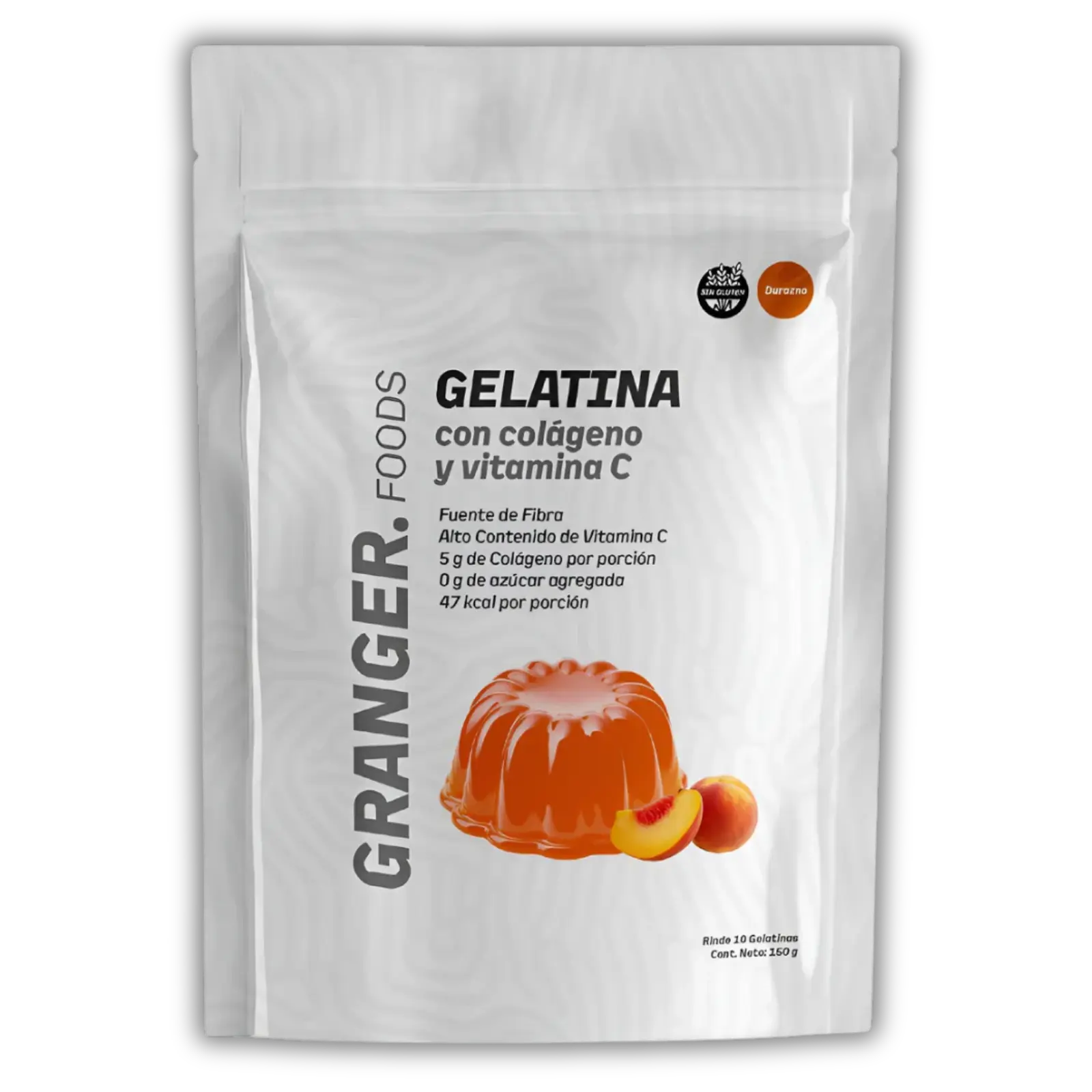 Granger Gelatina con Colágeno Durazno 150g — imagen 1