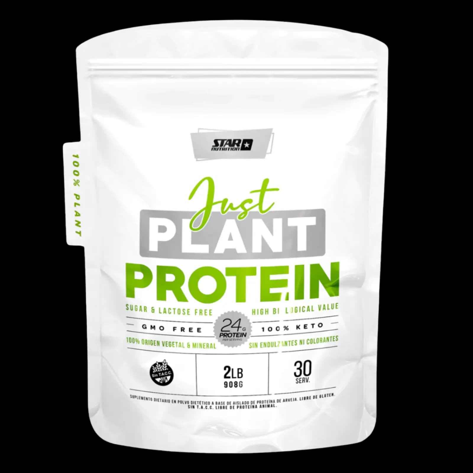 Star Nutrition Just Plant 2lbs — imagen 1