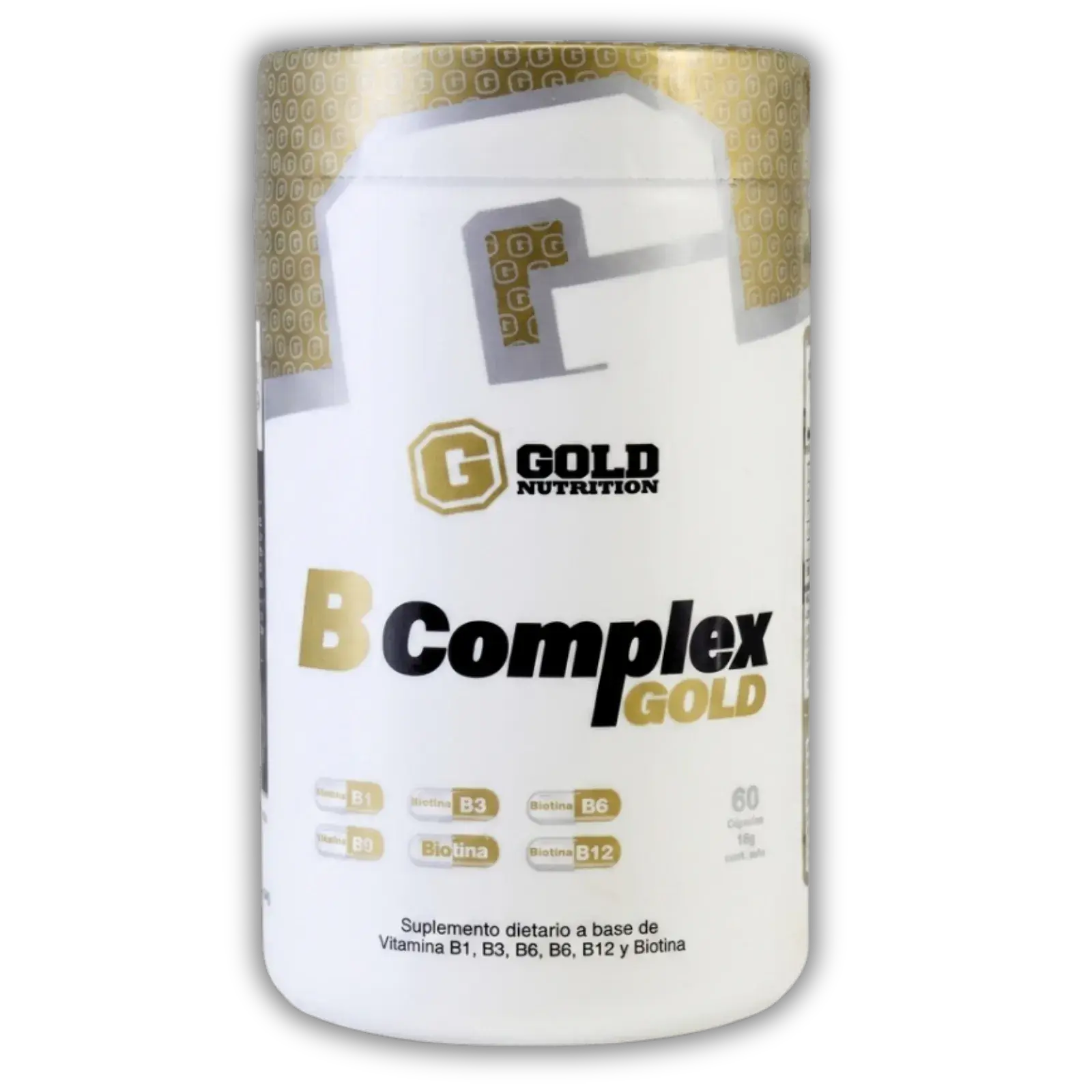 Gold Nutrition B-Complex – 60 cápsulas — imagen 1