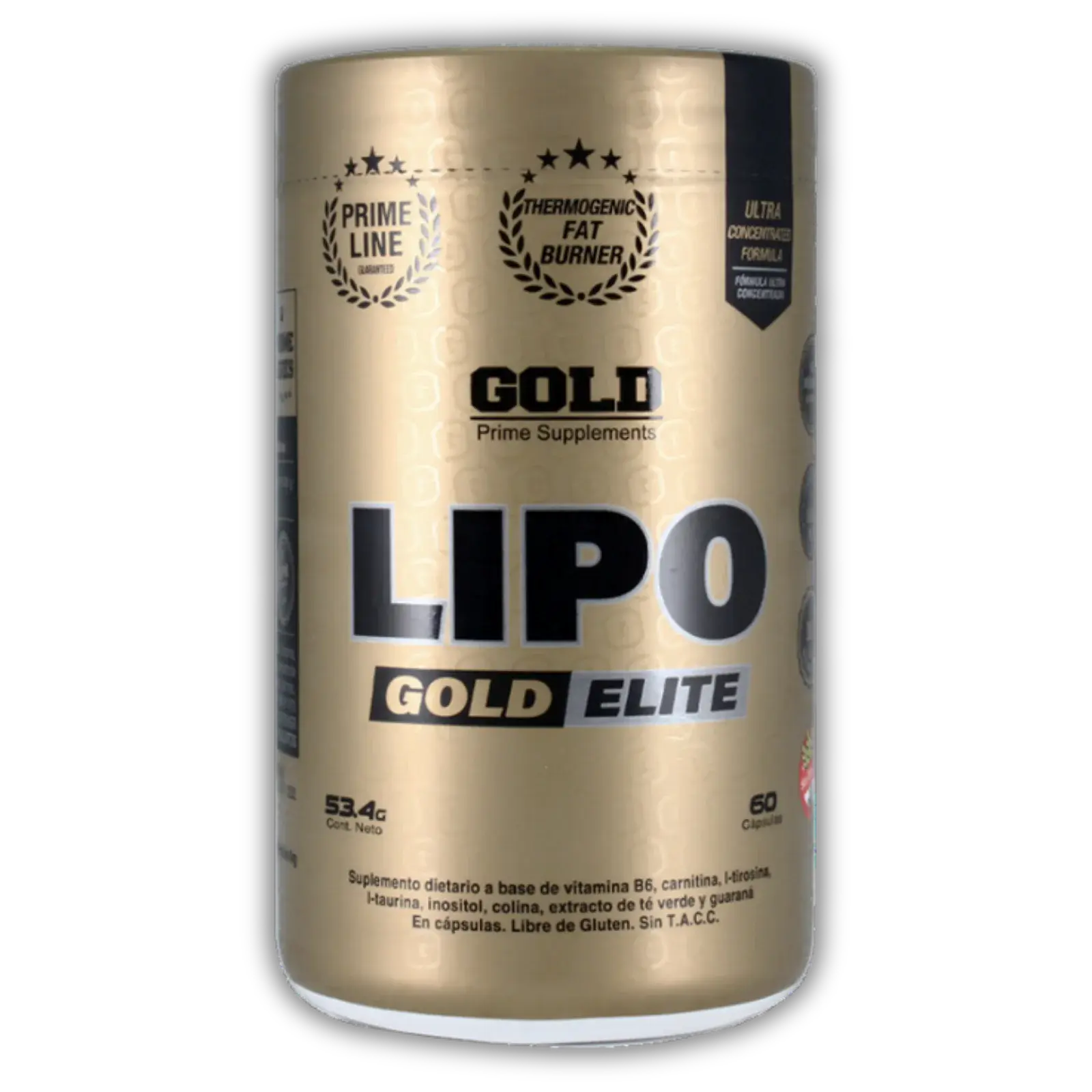 Gold Nutrition Lipo Gold Elite 60 cápsulas — imagen 1
