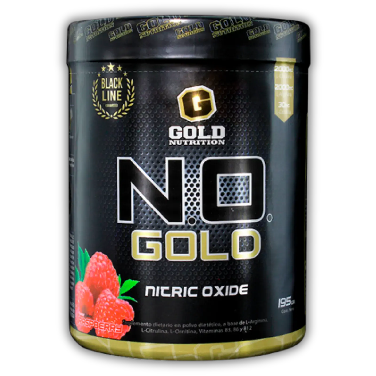 Gold Nutrition NO Gold Nitric Oxide 195g — imagen 1