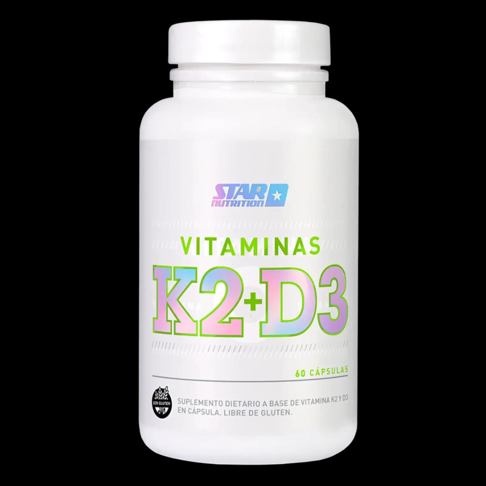 Star Nutrition K2+D3 – 60 cápsulas — imagen 1