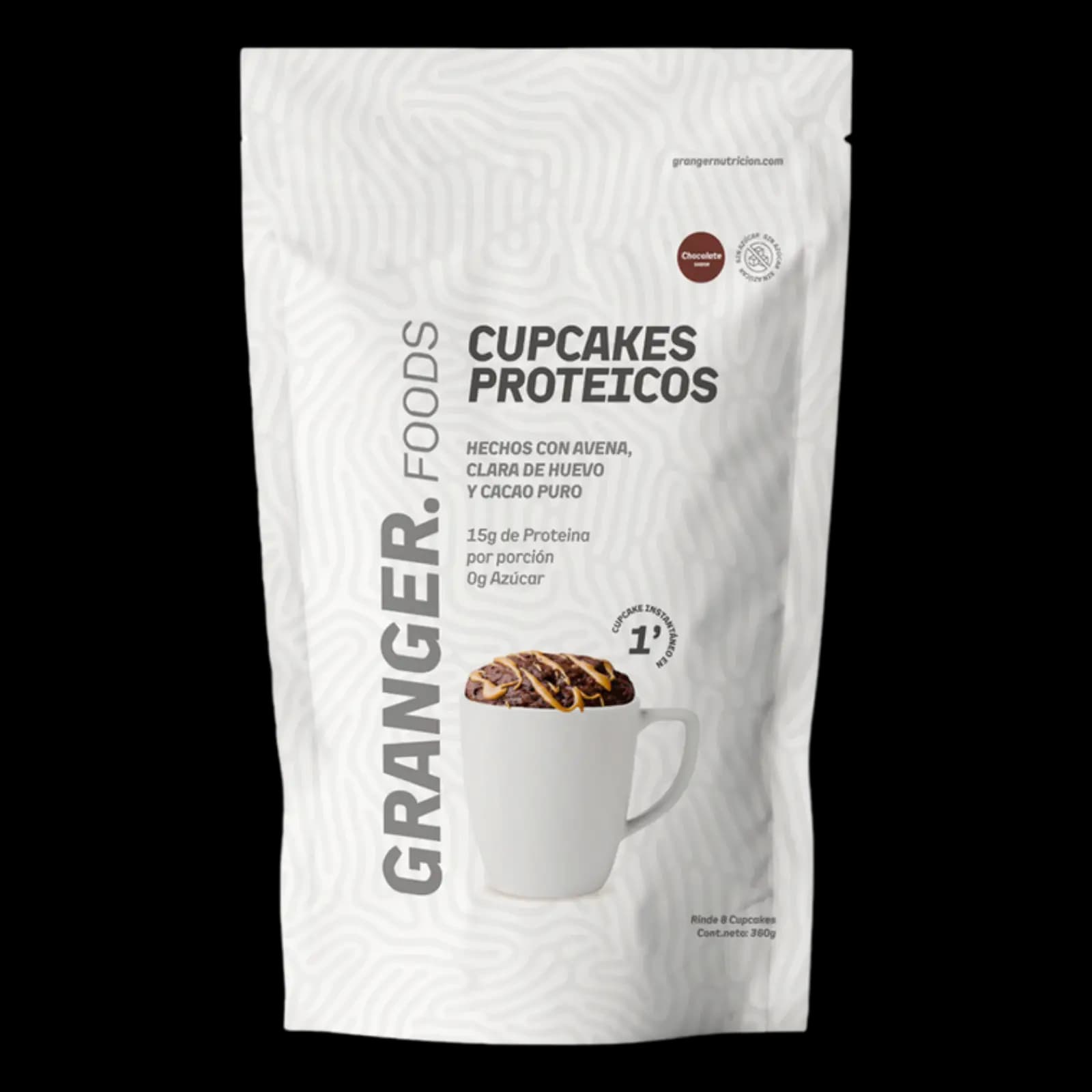 Granger Cupcake Proteicos Chocolate 360g — imagen 1