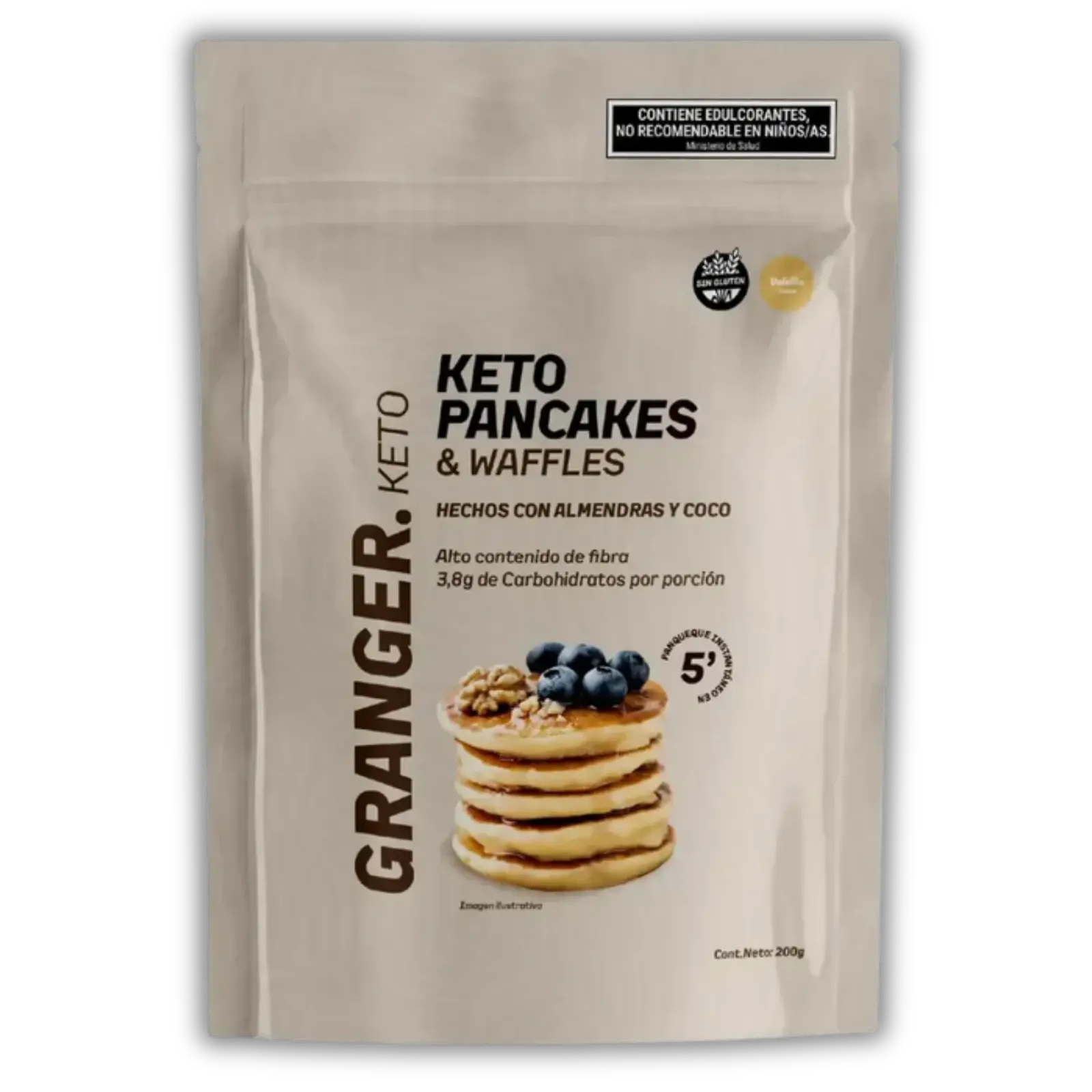 Granger Pancakes Keto Vainilla 200g — imagen 1