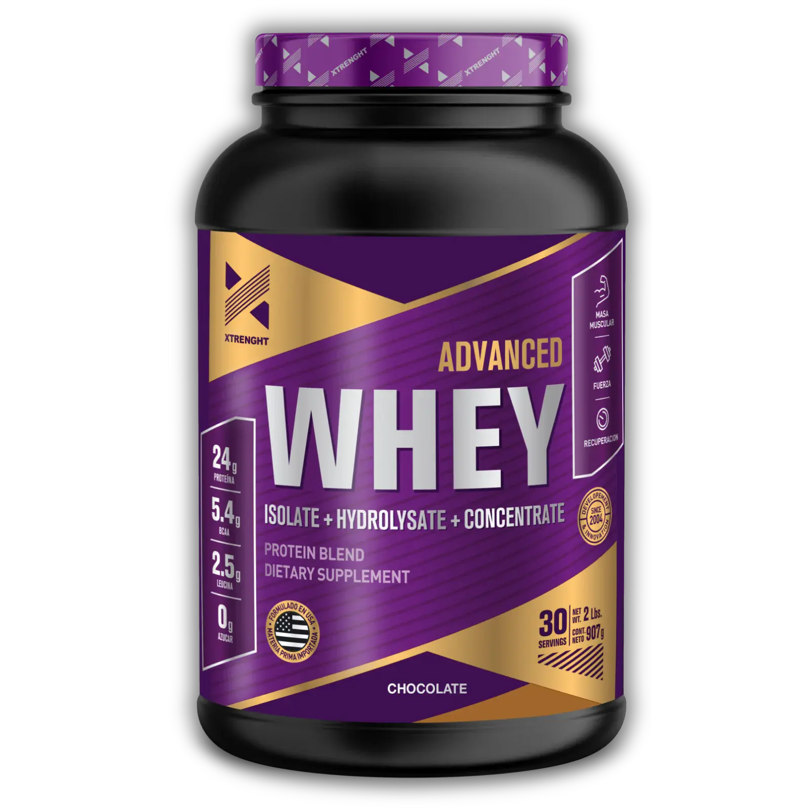 Xtrenght Advanced Whey Protein 2lbs — imagen 1
