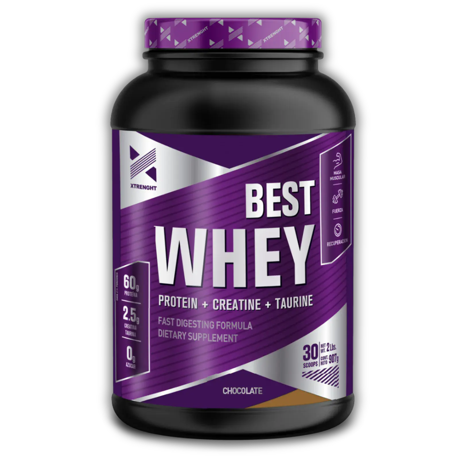 Xtrenght Best Whey Protein 2lbs — imagen 1