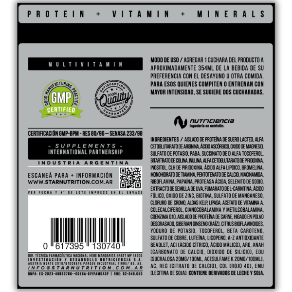 Star Nutrition Iron Pack